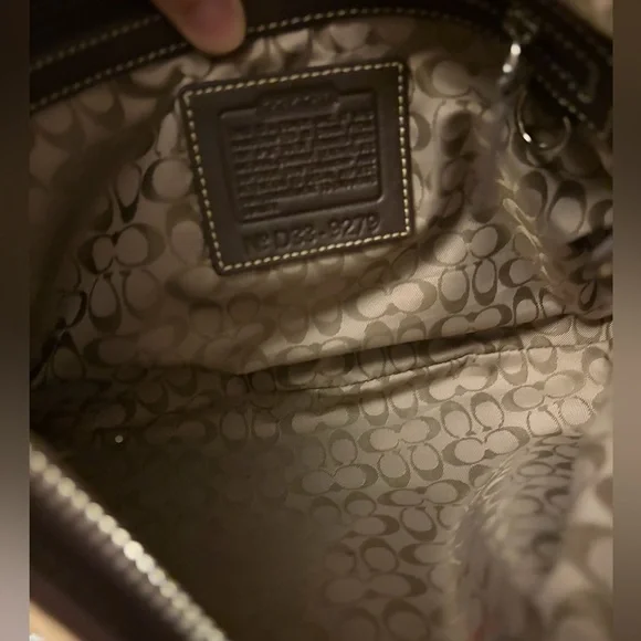 Vintage Y2K 2003 Coach Soho Ergo - Suede Leather - Picture 8 of 9